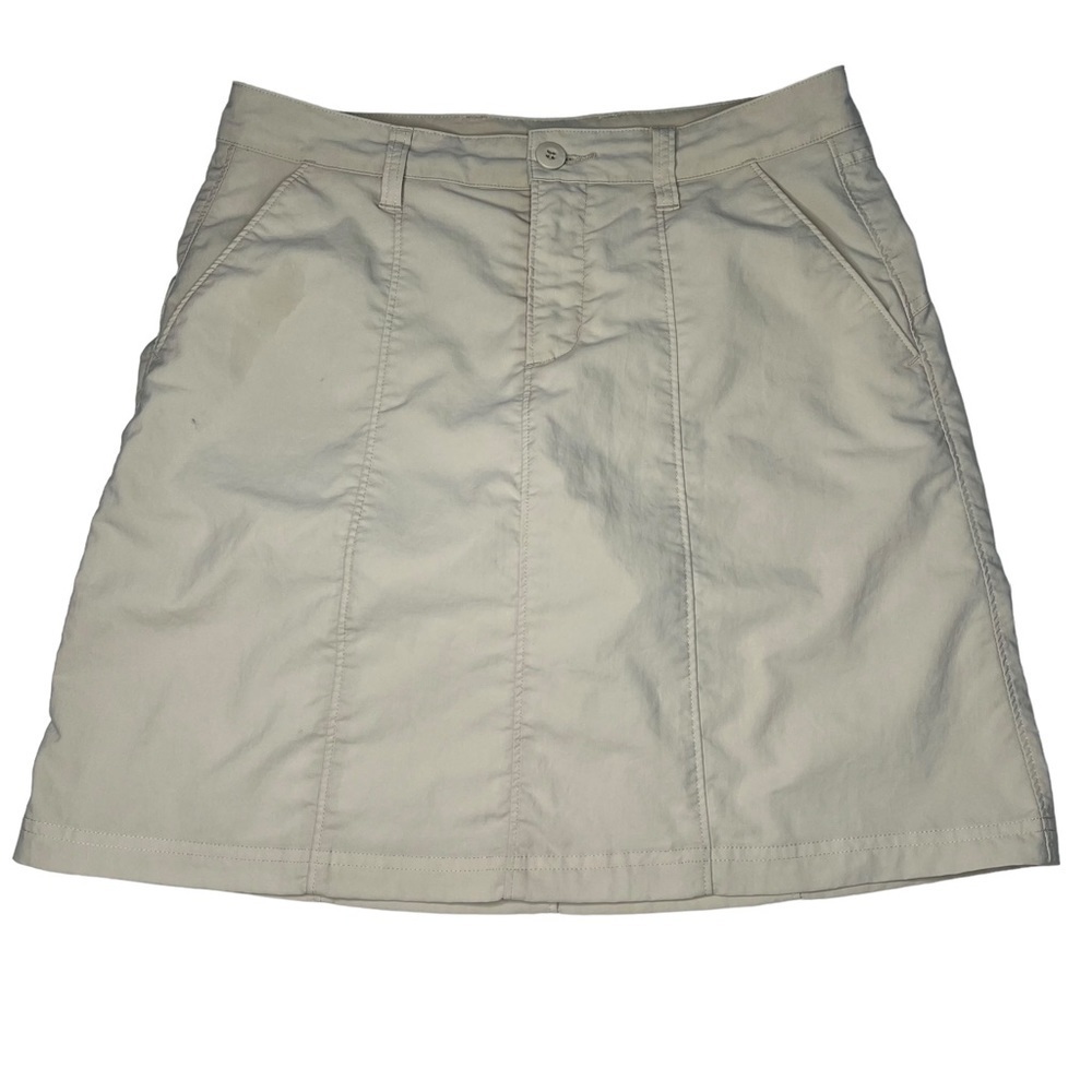PATAGONIA Intercontinental Highway Tan Khaki Skort Women's Size 2